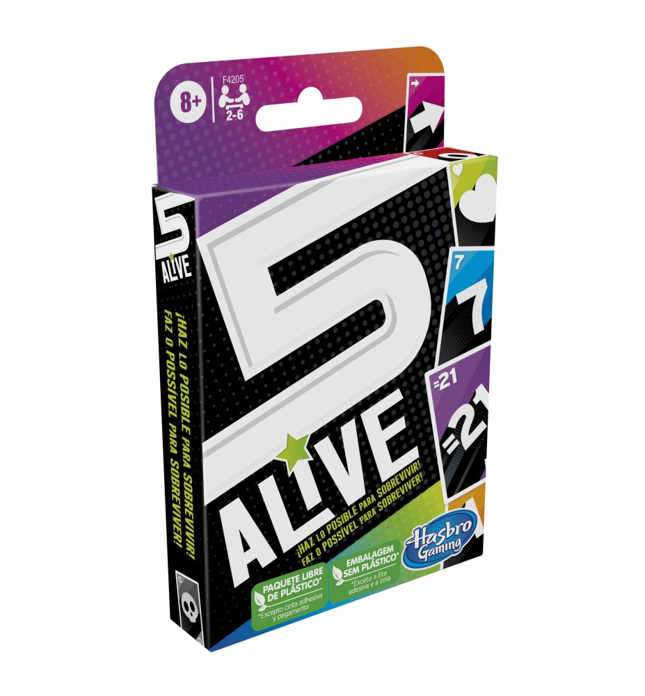 Juego De Cartas 5 Alive