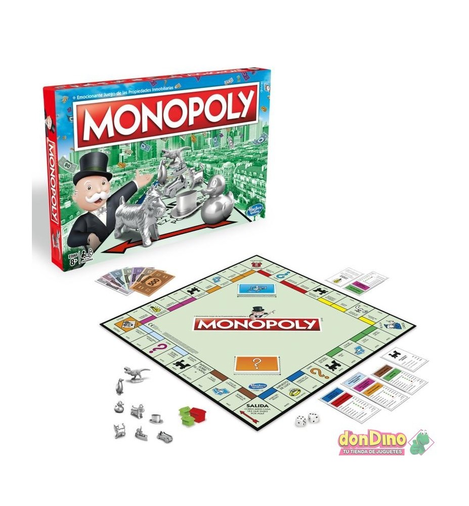 Juego De Mesa Hasbro Monopoly Clásico Español