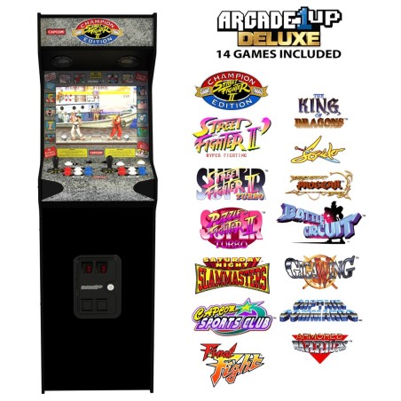 Maquina Arcade Arcade1up Street Fighter Deluxe Arcade