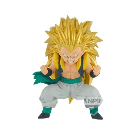 Figura Banpresto Dragon Ball Z Blood Of Saiyans Special Xvi Super Saiyan 3 Gotenks 9cm