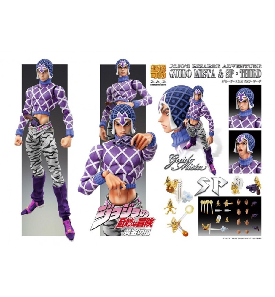 Figura Good Smile Company Jojo´s Bizarre Adventure Chozokado Guido Mista & Sp Third