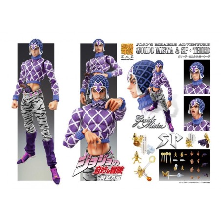 Figura Good Smile Company Jojo´s Bizarre Adventure Chozokado Guido Mista & Sp Third