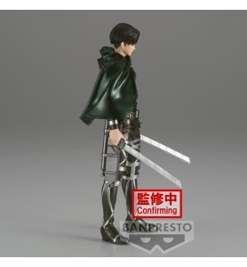 Figura Banpresto Shingeki No Kyojin Ataque A Los Titanes The Final Season Special 10th Anniversary Levi 16cm