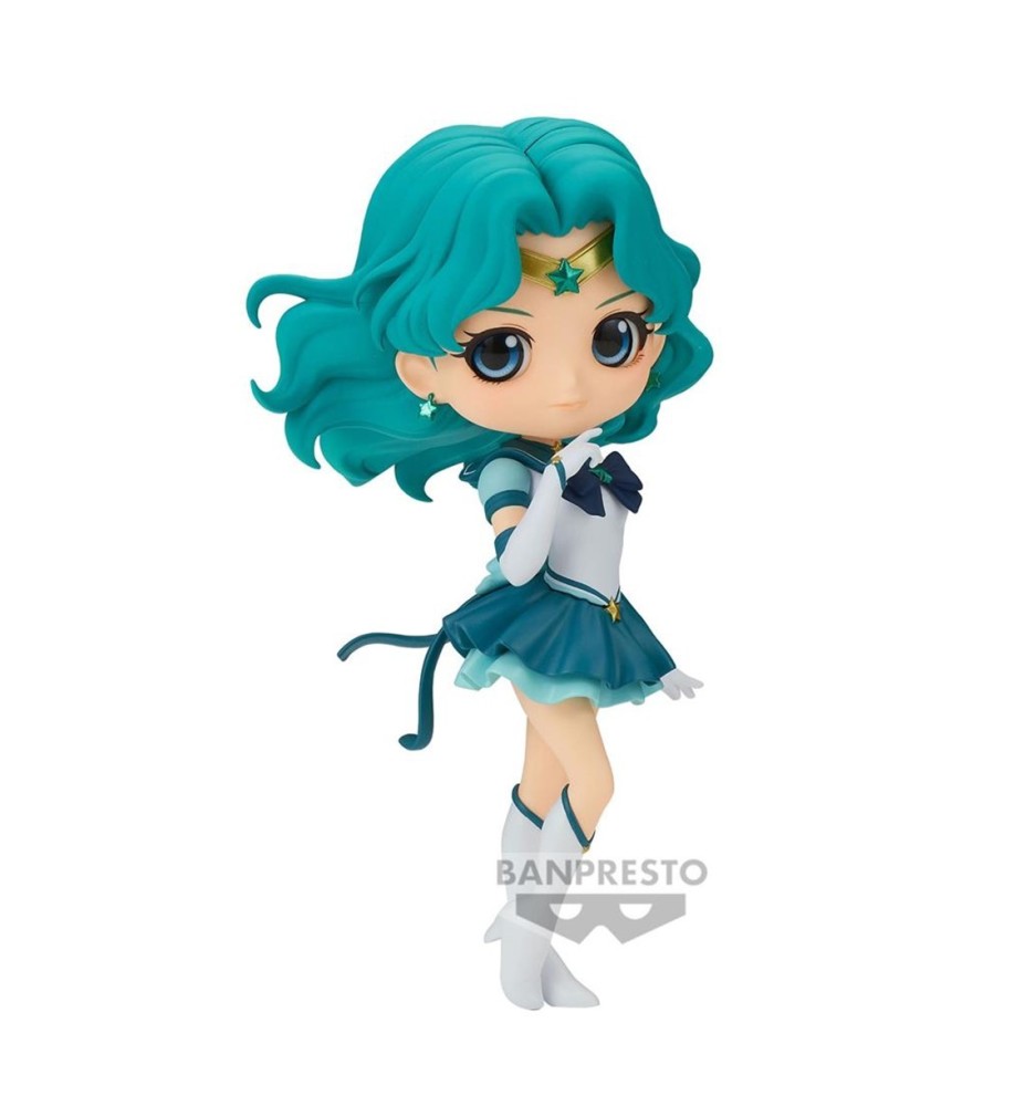 Figura Banpresto Q Posket Pretty Guardian Sailor Moon Cosmos Sailor Neptune Ver.b 14cm