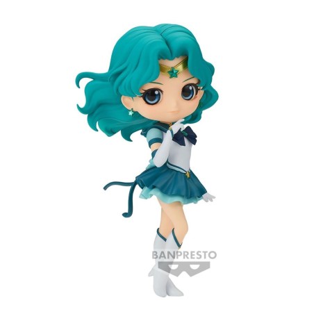 Figura Banpresto Q Posket Pretty Guardian Sailor Moon Cosmos Sailor Neptune Ver.b 14cm