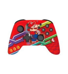 Gamepad Hori Nintendo Switch Super Mario Bros Edicion Especial Inalambrico Rojo