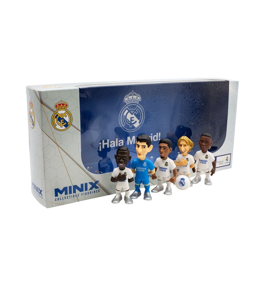 Pack 5 Figuras Minix Pack Real Madrid 7 Cm