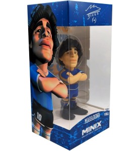 Figura Minix Maradona Amarillo Azul 12 Cm