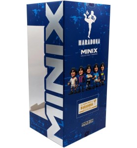 Figura Minix Maradona Amarillo Azul 12 Cm