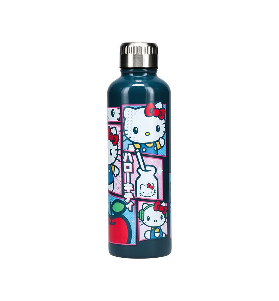 Botella Metálitca Paladone Hello Kitty 500 Ml