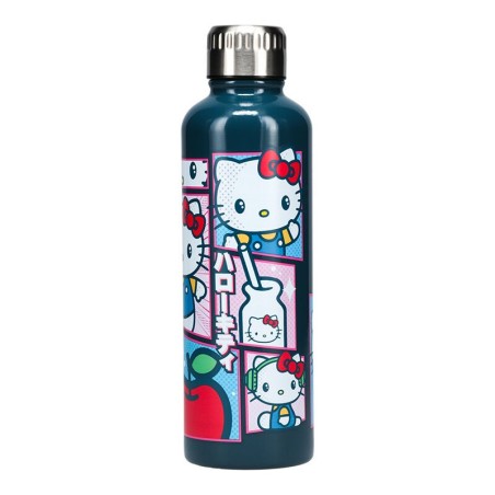 Botella Metálitca Paladone Hello Kitty 500 Ml