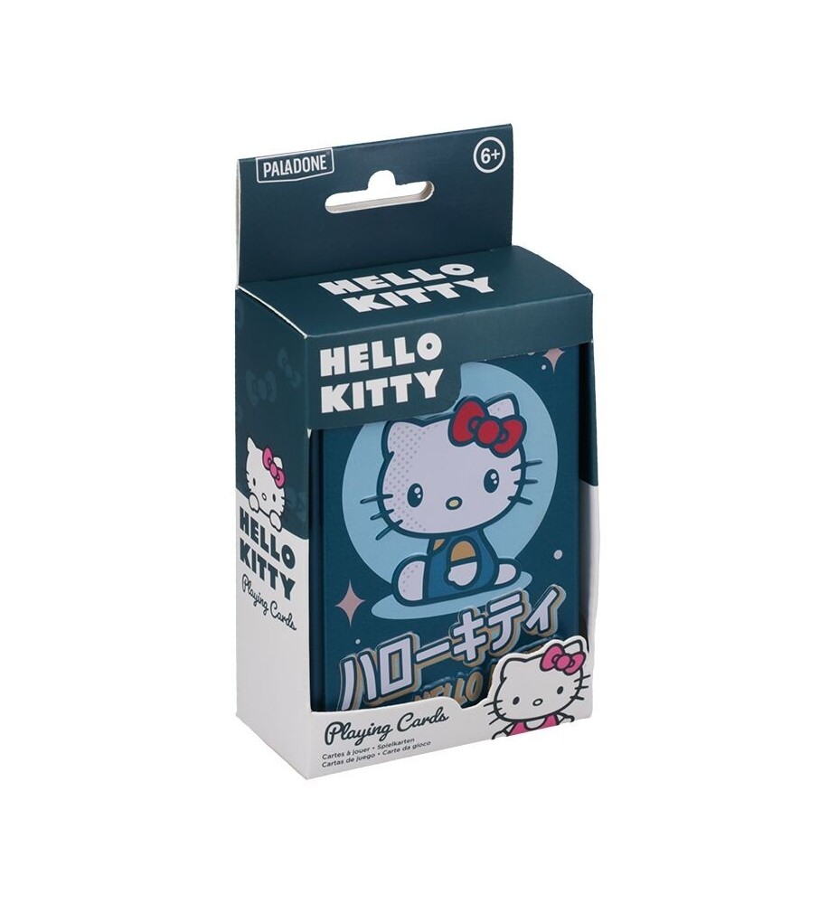 Baraja De Cartas En Caja Metalica Paladone Hello Kitty