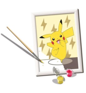 Kit Para Pintar Con Números Ravensburger Creart Serie E Pokémon: Pikachu