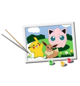 Kit Para Pintar Con Números Ravensburger Creart Serie D Pokémon: Clasicos