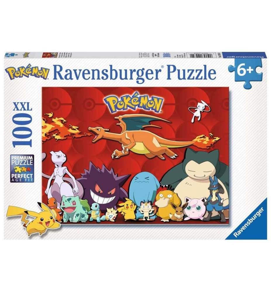 Puzzle Ravensburger Pokémon 6+ 100 Piezas