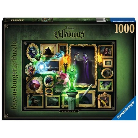 Puzzle Ravensburger Disney Villainous: Malefica 1000 Piezas