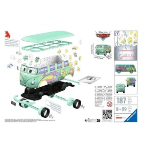 Puzzle 3d Ravenzburger Cars Volkswagen T1 Fillmore