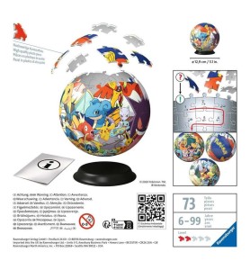 Puzzle 3d Ravensburger Puzzle Ball Pokémon