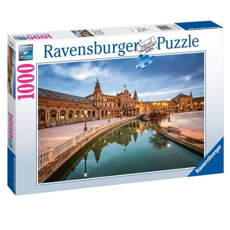 Puzzle Ravensburger Plaza España -  Sevilla 1000 Piezas