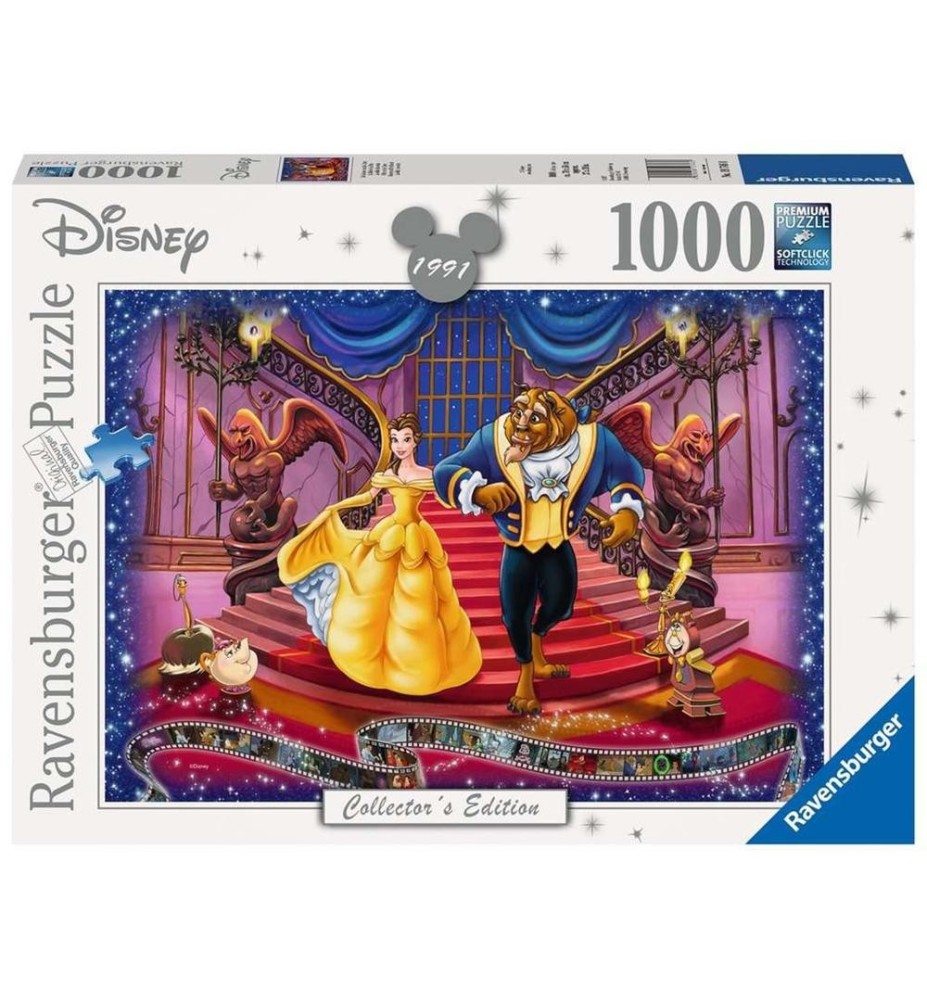 Puzzle Ravensburger Disney Collector's Edition La Bella Y La Bestia 1000 Piezas