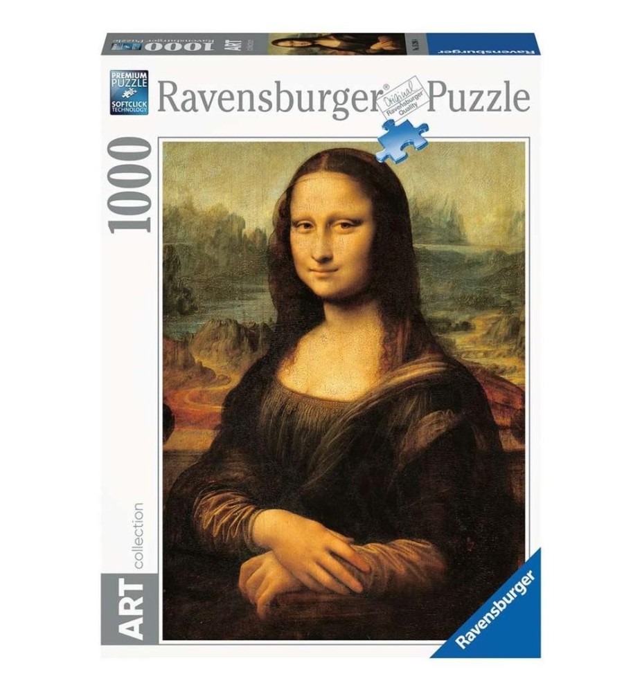 Puzzle Ravensburger Leonardo: La Gioconda 1000 Piezas