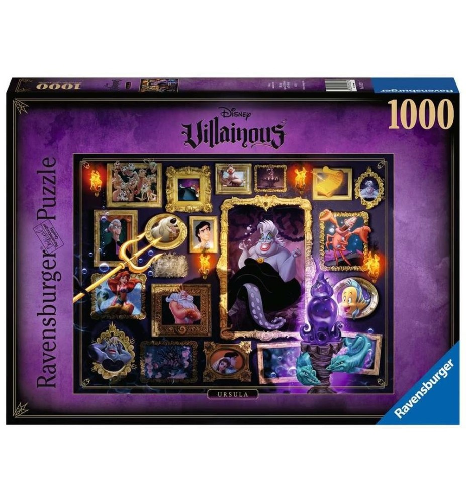 Puzzle Ravensburger Disney Villainous: Ursula 1000 Piezas