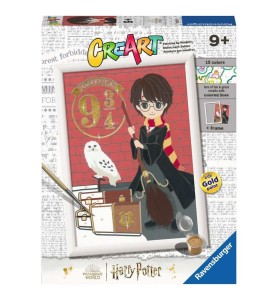 Kit Para Pintar Con Números Ravensburger Creart Serie D Harry Potter: Salida Para Hogwarts