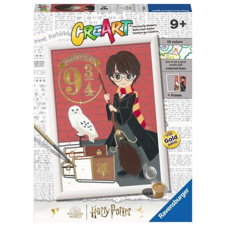 Kit Para Pintar Con Números Ravensburger Creart Serie D Harry Potter: Salida Para Hogwarts