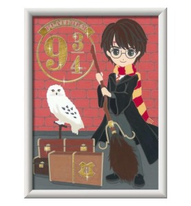 Kit Para Pintar Con Números Ravensburger Creart Serie D Harry Potter: Salida Para Hogwarts