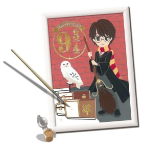 Kit Para Pintar Con Números Ravensburger Creart Serie D Harry Potter: Salida Para Hogwarts