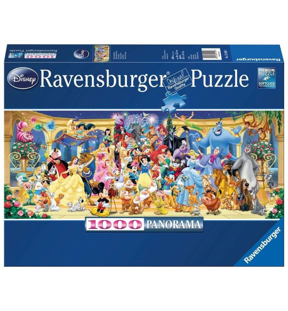 Puzzle Ravensburger Panorama: Disney 1000 Piezas