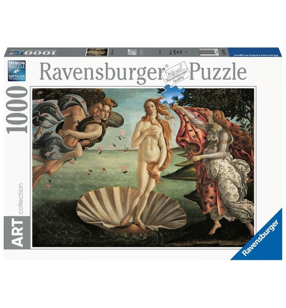 Puzzle Ravensburger Botticelli: El Nacimiento De Venus 1000 Piezas