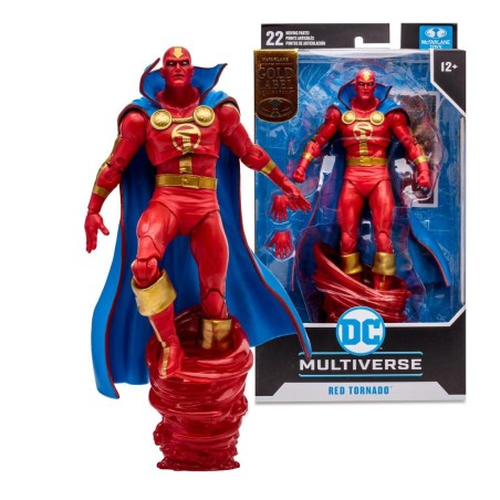 Figura Mcfarlane DC Multiverse Red Tornado 17cm