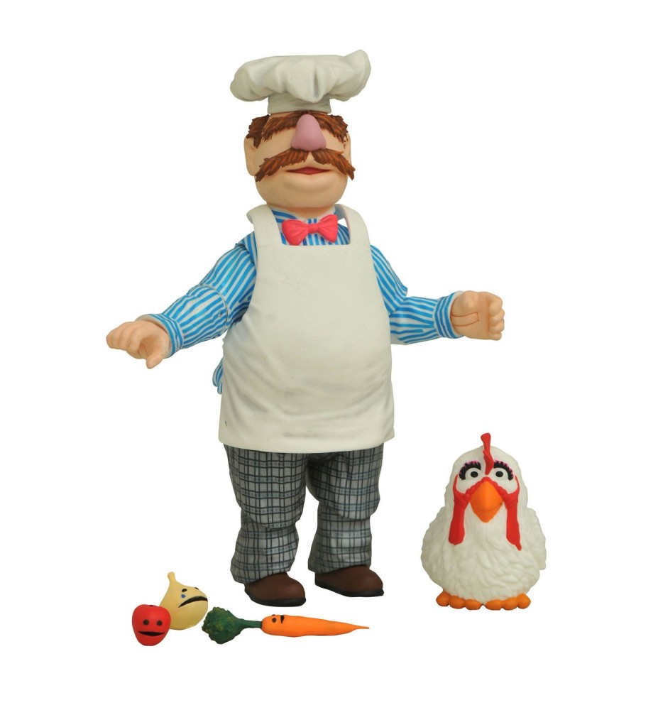 Figura Diamond Collection The Muppets Best Of Series 2 The Swedish Chef & Kitchen Supplies