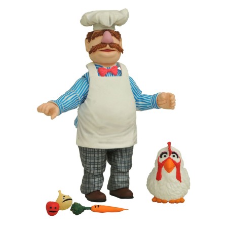 Figura Diamond Collection The Muppets Best Of Series 2 The Swedish Chef & Kitchen Supplies