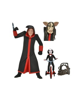 Figura Neca Toony Terrors Jigsaw Killer & Billy The Puppet Tricycle Boxed Set