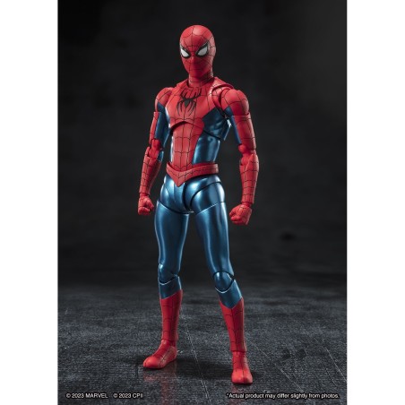 Figura Tamashii Nations Sh Figuarts Spider - Man No Way Home Marvel Spider - Man (new Red & Blue Suit)