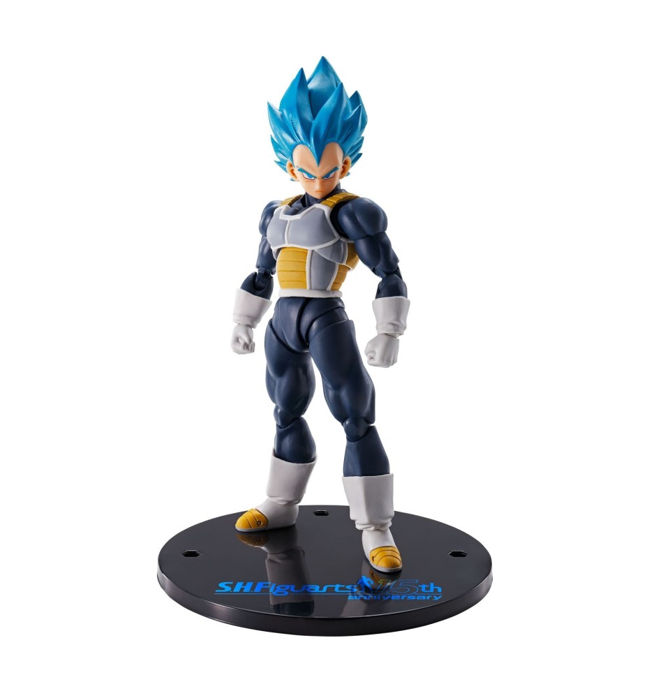 Figura Tamashii Nations Sh Figuart Dragon Ball Super Saiyan God Super Saiyan Vegeta 15th Aniversario