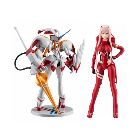 Figura Tamashii Nations Sh Figuarts Darling In The Franxx Ztrelizia & Zero Two 5th Aniversario Set