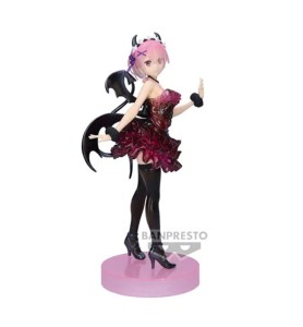 Figura Banpresto Re: Zero Starting Life In Another World Espresto Clear & Drssey Ram Special Color Ver. 22cm