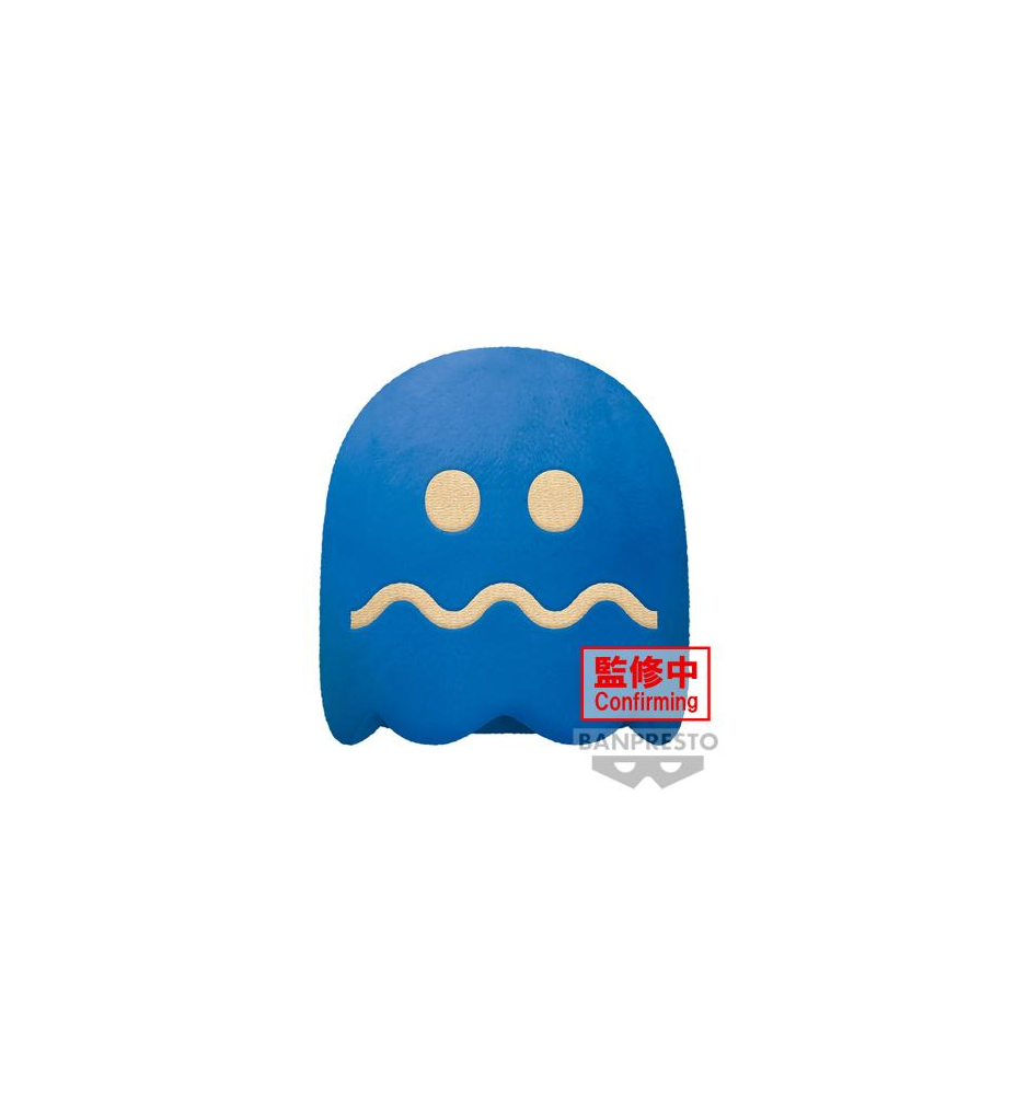 Peluche Banpresto: Pac Man Super Big Plush Blue Ghost