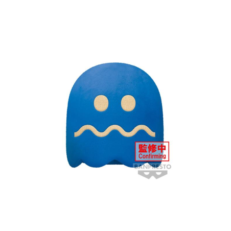 Peluche Banpresto: Pac Man Super Big Plush Blue Ghost