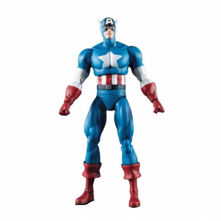 Figura Diamond Collection Marvelselect Re - Ruin Capitan America Clasico 18cm