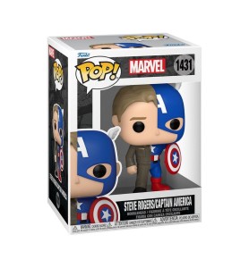 Funko Pop Marvel Split Steve Rogers - Capitán América