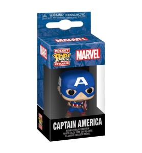 Funko Pop Keychain Llavero Marvel New Classics Capitán América