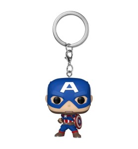 Funko Pop Keychain Llavero Marvel New Classics Capitán América