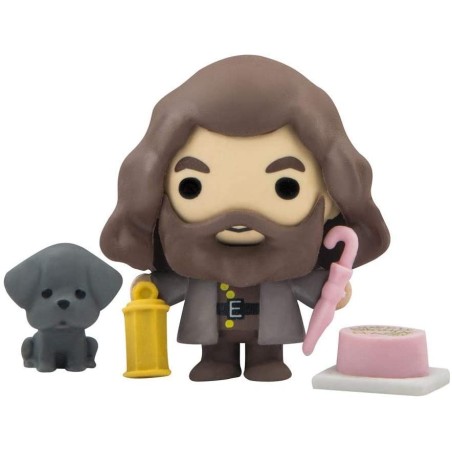 Figura De Goma Gomee Harry Potter Rubeus Hagrid 8 Cm