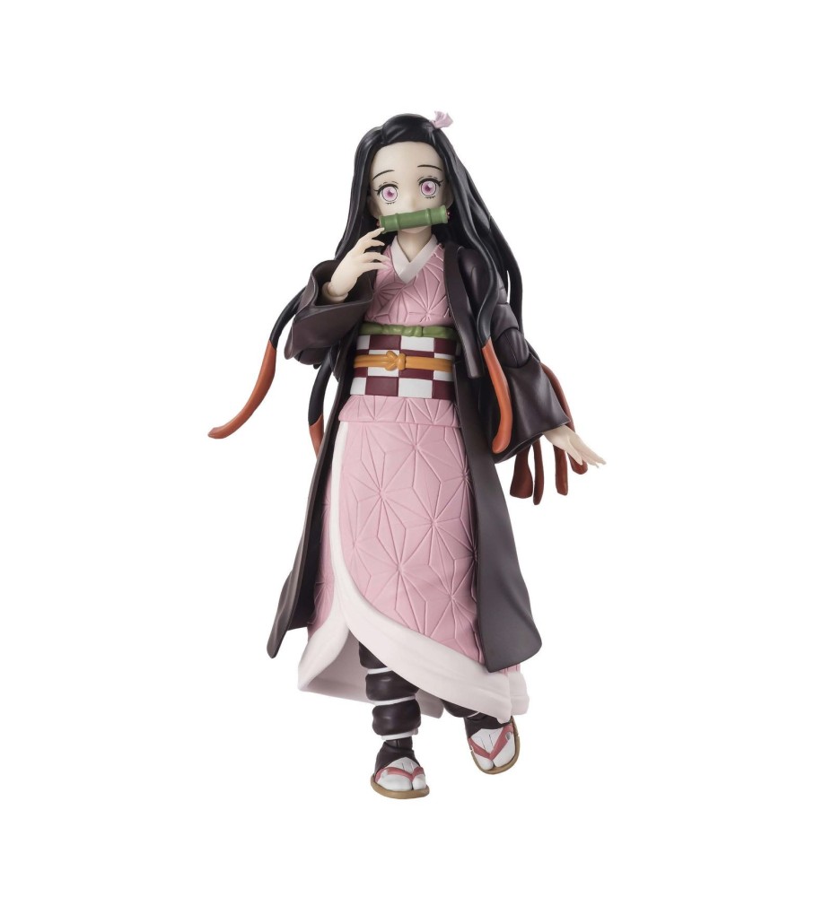 Figura Tamashii Nations Demon Slayer Kimetsu No Yaiba Nezuko Kamado Fig. 13 Cm Sh Figuarts