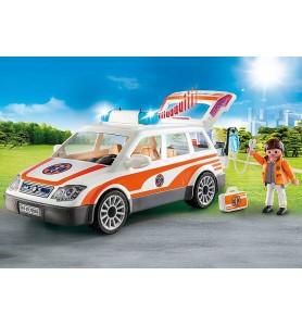 Playmobil Rescate Coche De Emergencias Con Sirena