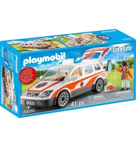 Playmobil Rescate Coche De Emergencias Con Sirena